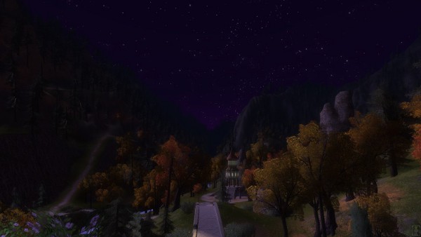 Night Sky Over Rivendell Night Sky Over Rivendell